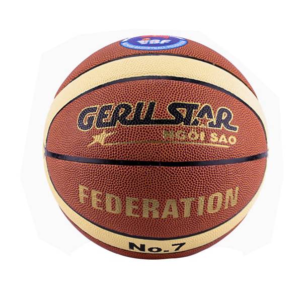 Quả bóng rổ Geru da PU số 7 Federation
