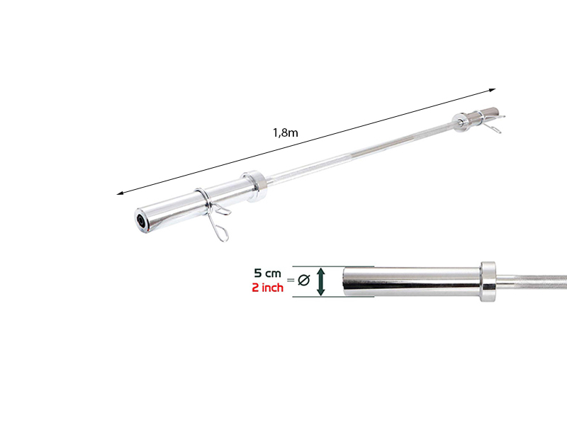 Đòn tạ 1m8 phi 50 2 kich thuoc don ta 1m8 phi 50