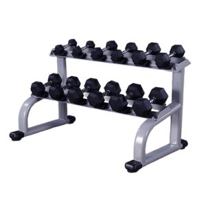 Giá để tạ 2 tầng (loại 6 cặp) HQ06