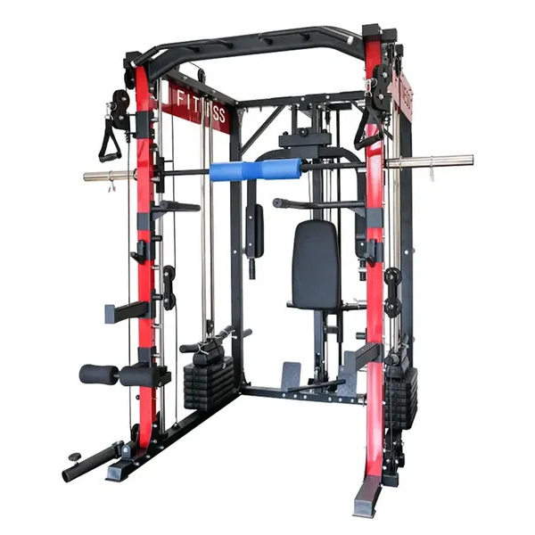Giàn tạ đa năng HQ K12 kèm ghế tập gym 1 Giàn tạ đa năng HQ K12 kèm ghế tập gym