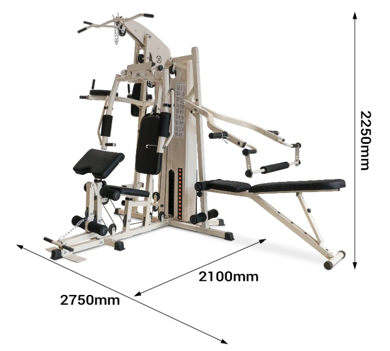 Giàn tạ đa năng HQ-909S 3 Kích thước của giàn tạ đa năng HQ-909S