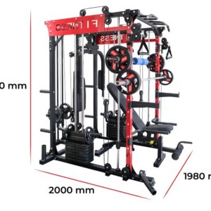 Giàn tạ đa năng HQ K12 kèm ghế tập gym