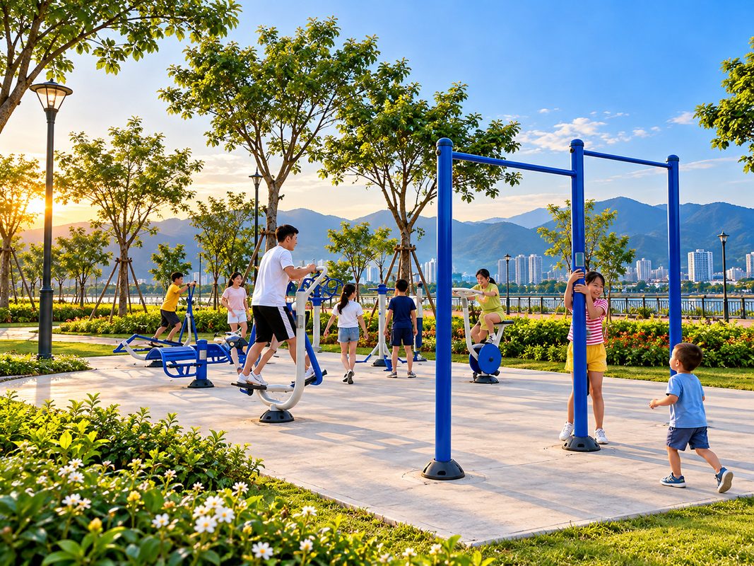Xà Đơn Ngoài Trời Tại Đà Nẵng – Cách Chọn Cho Trường Học, Công Viên Và Cơ Quan 2 Xà đơn ngoài trời