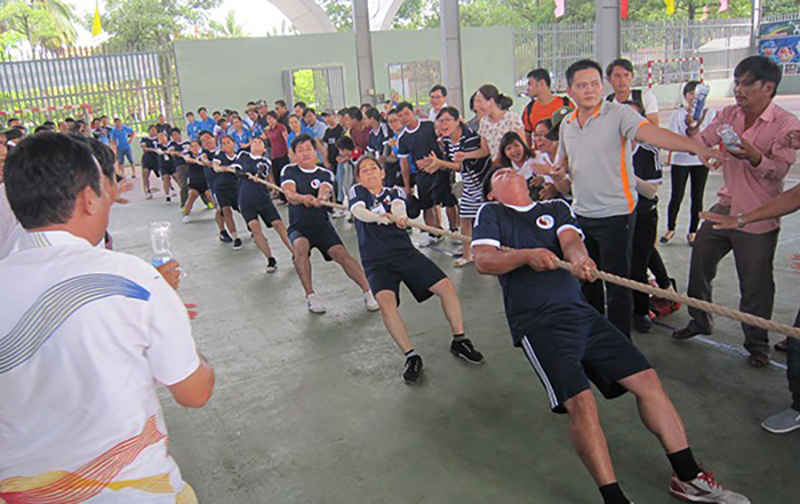 Dây thừng kéo co bằng sợi đay