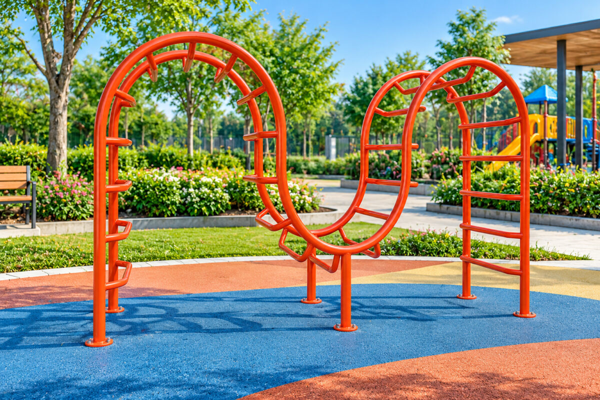 Thang leo chu M ngoai troi 01