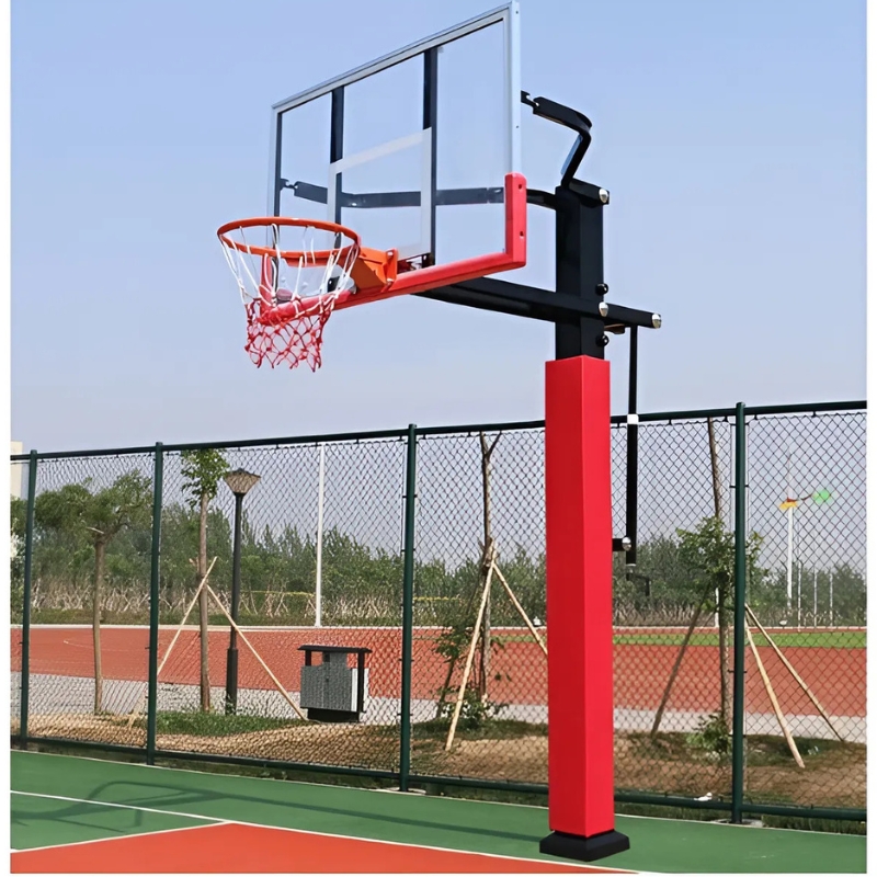 Trụ Bóng Rổ S038 Điều Chỉnh 1,4–3,05m 2 Tru bong ro dieu chinh do cao S038 4