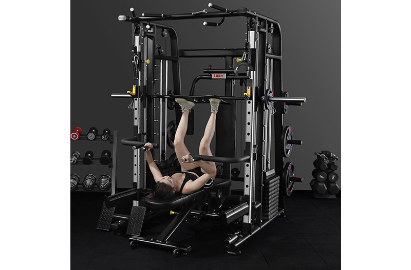 Giàn tạ đa năng HQ-368 – Kèm ghế tạ 8 day chan