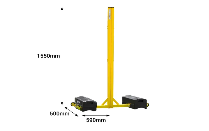 Trụ cầu lông Vifa 501513 3 kich thuoc tru cau long 501513