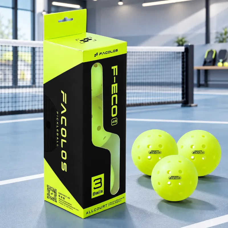 Bóng Pickleball Facolos F-Eco 48 Lỗ (Hộp 3 Quả) 2 thong so qua pickleball facolos f eco 48 lo